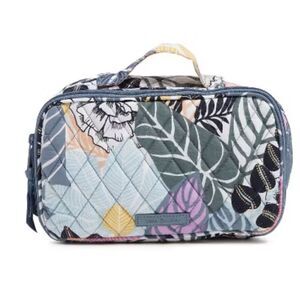 Vera Bradley Blush and Brush Quilted Cotton in Palm Floral Organizer